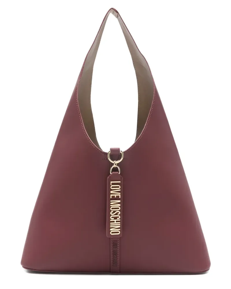 Moschino charm shoulder bag - Rot Rot