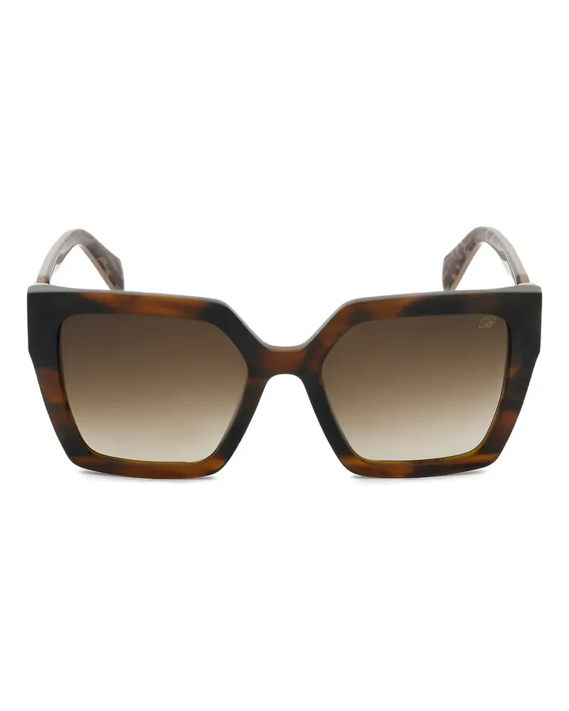 Blumarine square-frame sunglasses - Braun Braun