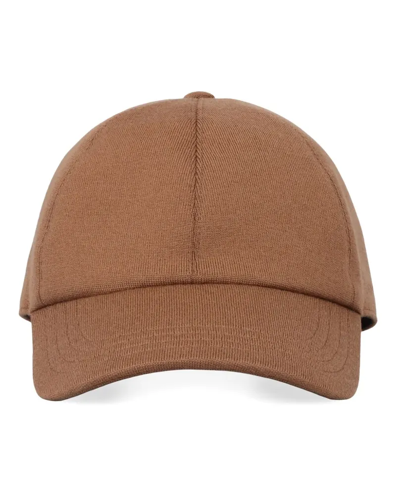 Slowear Baseballkappe aus Wollfilz - Braun Braun