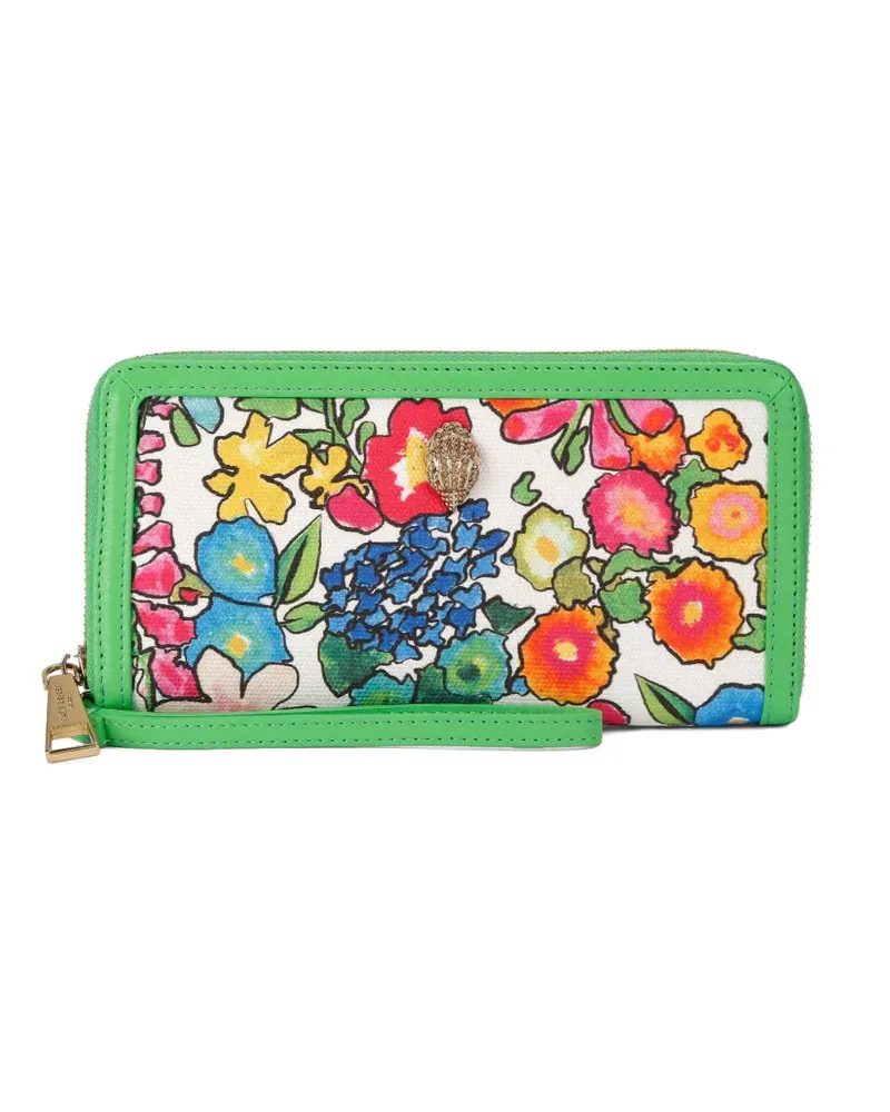 Kurt Geiger Shoreditch Portemonnaie mit Print - Grün Grün