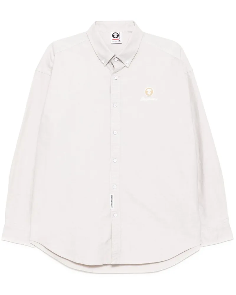 BAPE Langärmeliges Hemd - Nude Nude