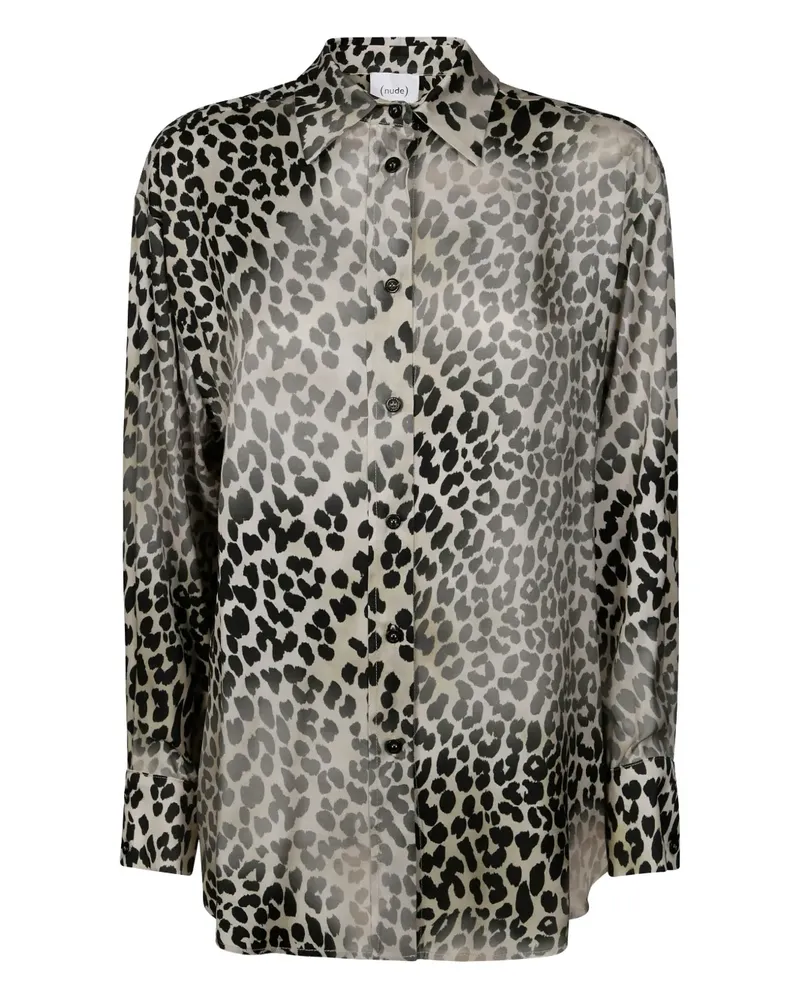 NUDE Hemd mit Print Nude
