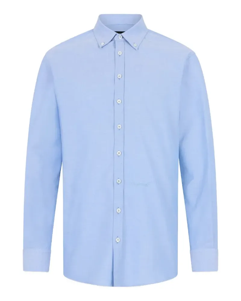 Dsquared2 Lockeres Dan Oxford-Hemd - Blau Blau