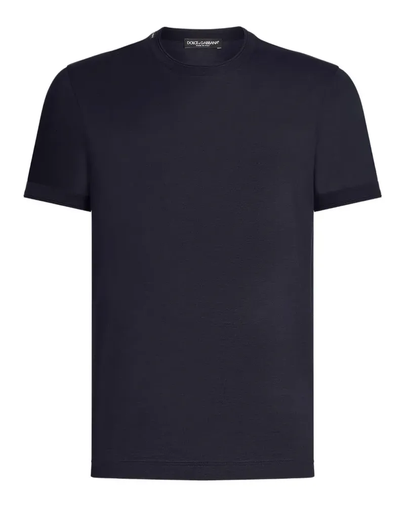 Dolce & Gabbana crewneck T-shirt - Blau Blau