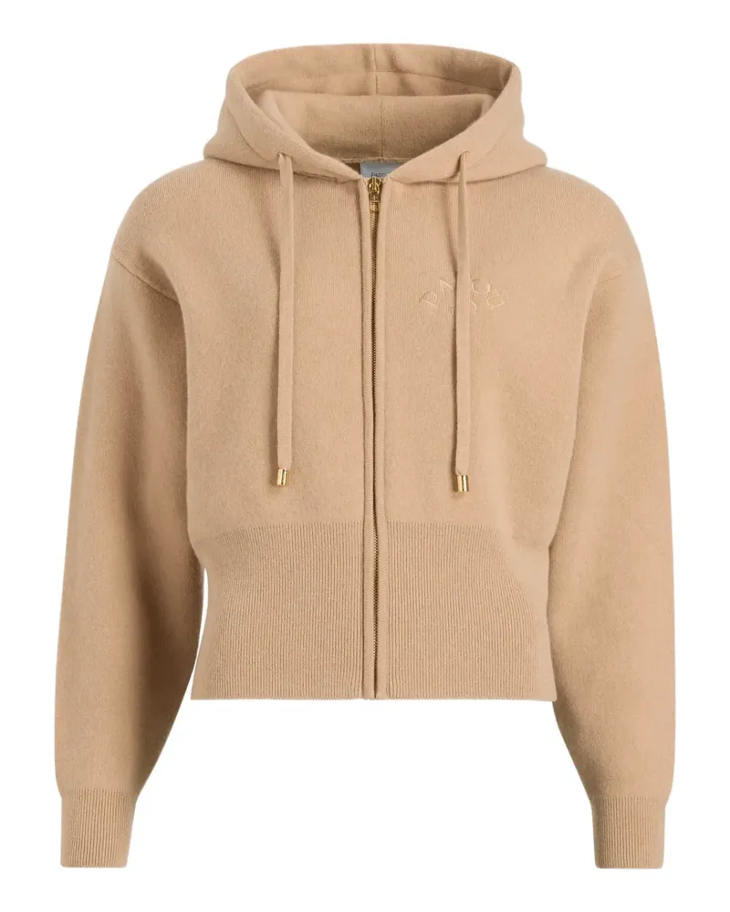 Patou Kapuzenjacke mit Stickerei - Braun Braun