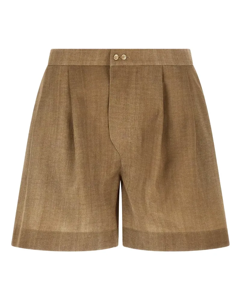 Ermanno Scervino pleated shorts - Braun Braun