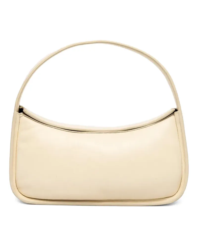 STAND Dakota logo-detail shoulder bag - Nude Nude