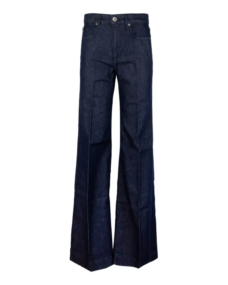 Jacob Cohën Jackie pressed-crease flared jeans - Blau Blau