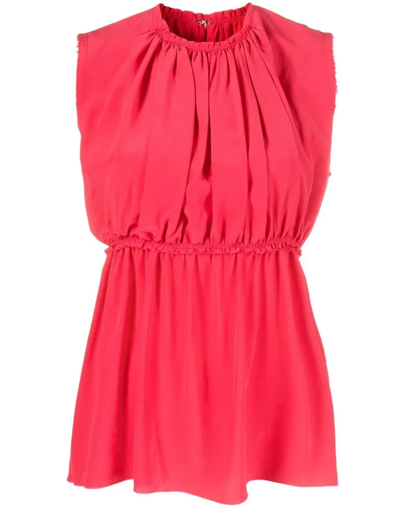 Lanvin Gerafftes Top - Rosa Rosa