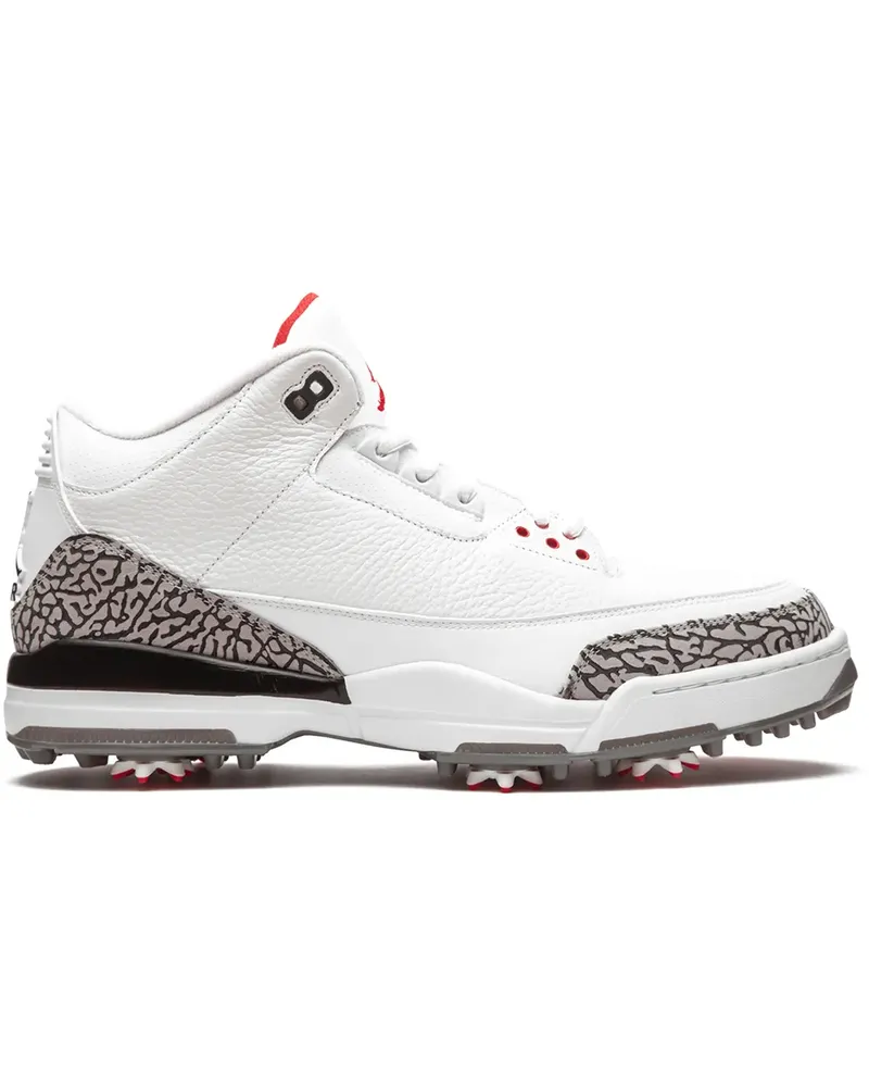 Jordan 3 Golf' Sneakers - Weiß Weiß