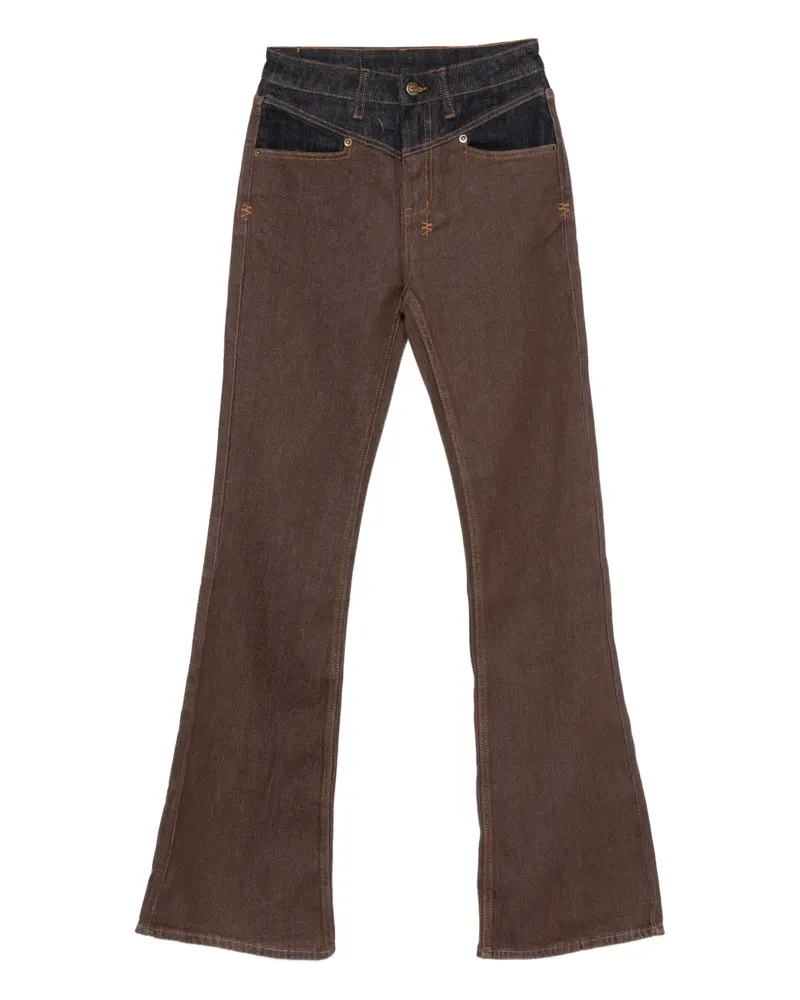 ksubi Soho spliced jeans - Braun Braun