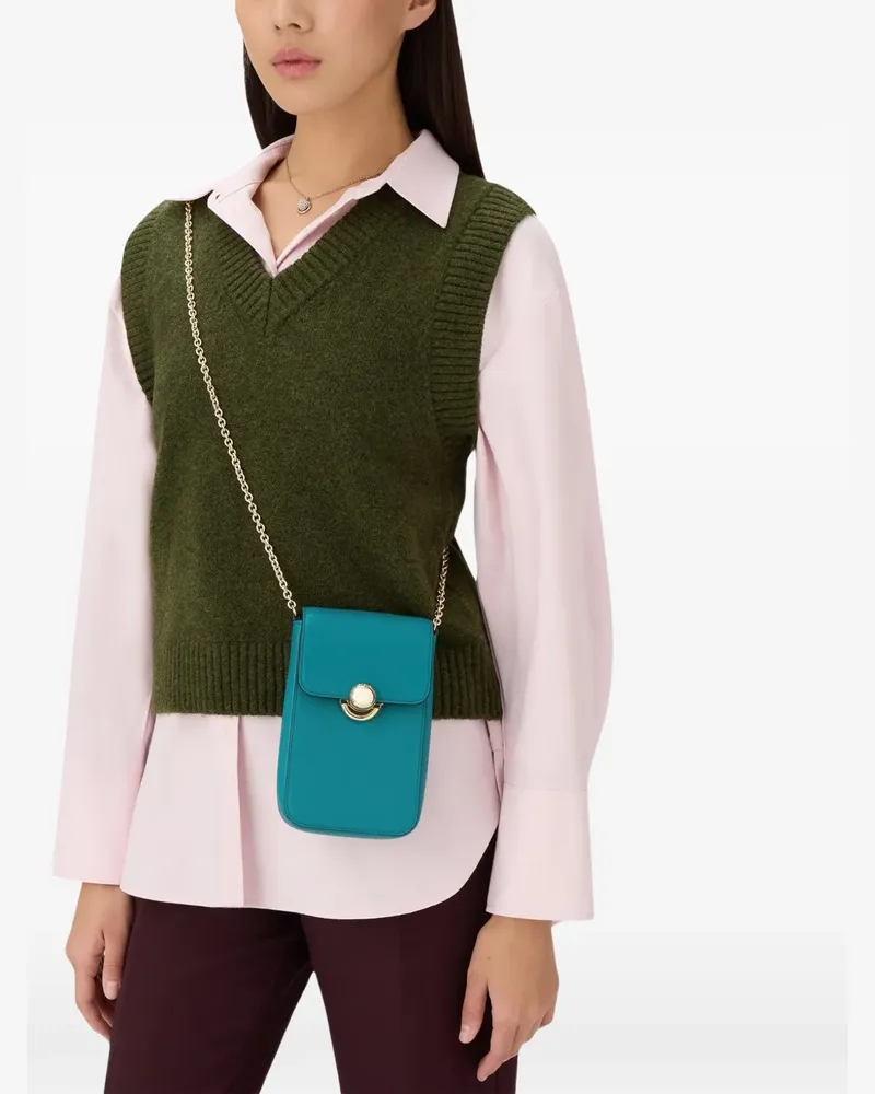 Furla Signature Sphere Umhängetasche - Blau Blau