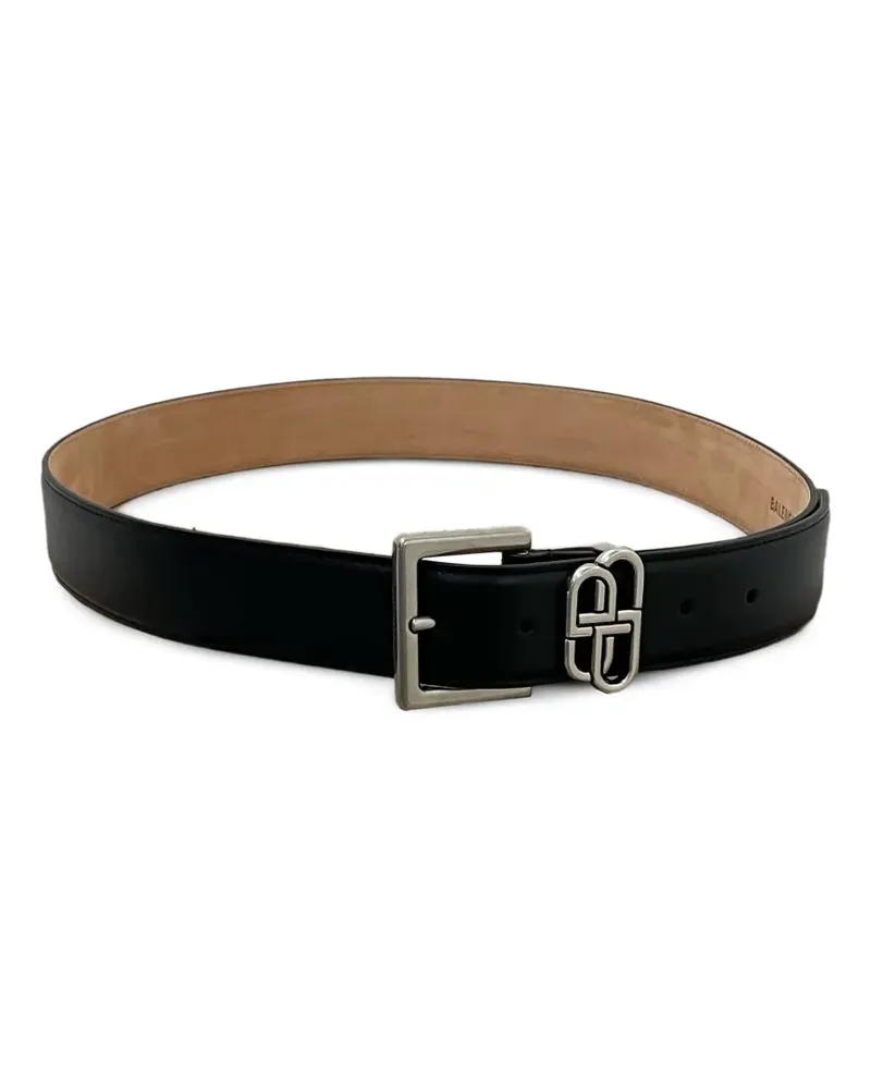 Balenciaga BB Loop Gürtel - Schwarz Schwarz