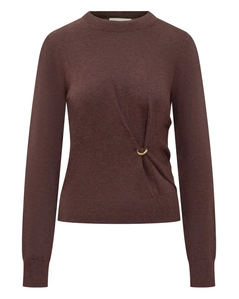 Isabel Marant Cosima-GB Pullover mit Ringdetail - Rot Rot