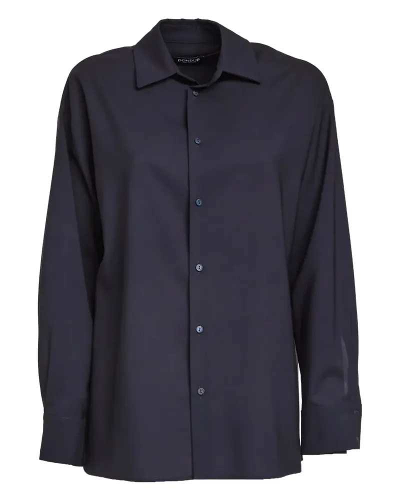 Dondup Klassisches Hemd - Blau Blau