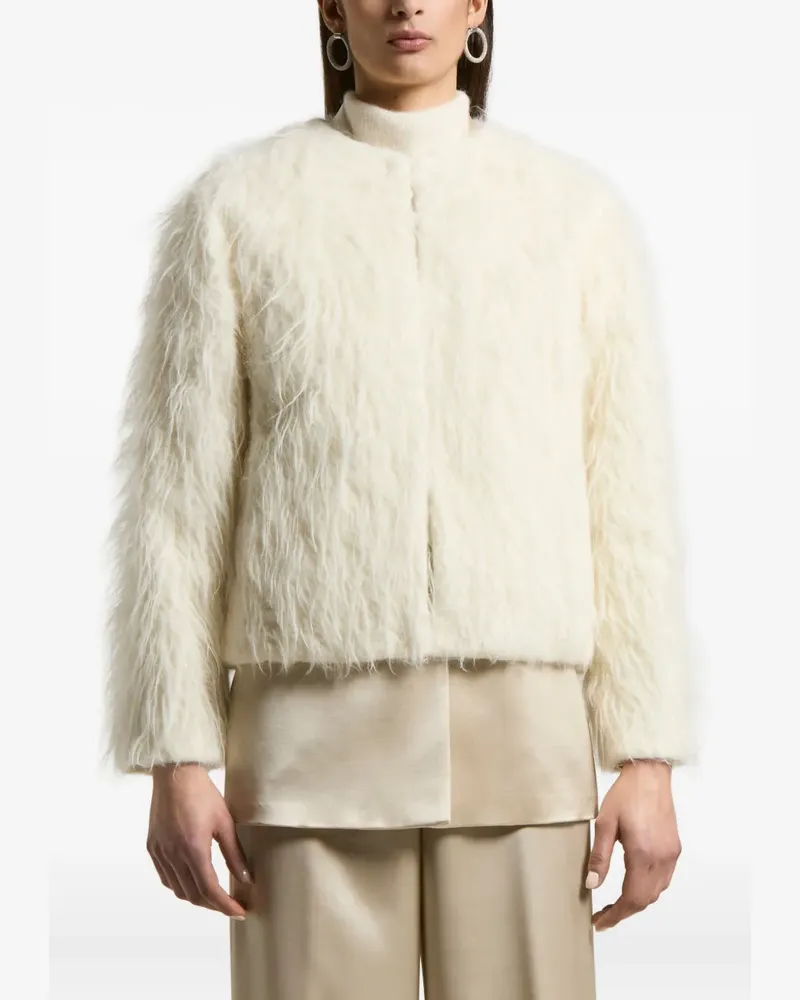 Peserico faux-fur jacket - Weiß Weiß
