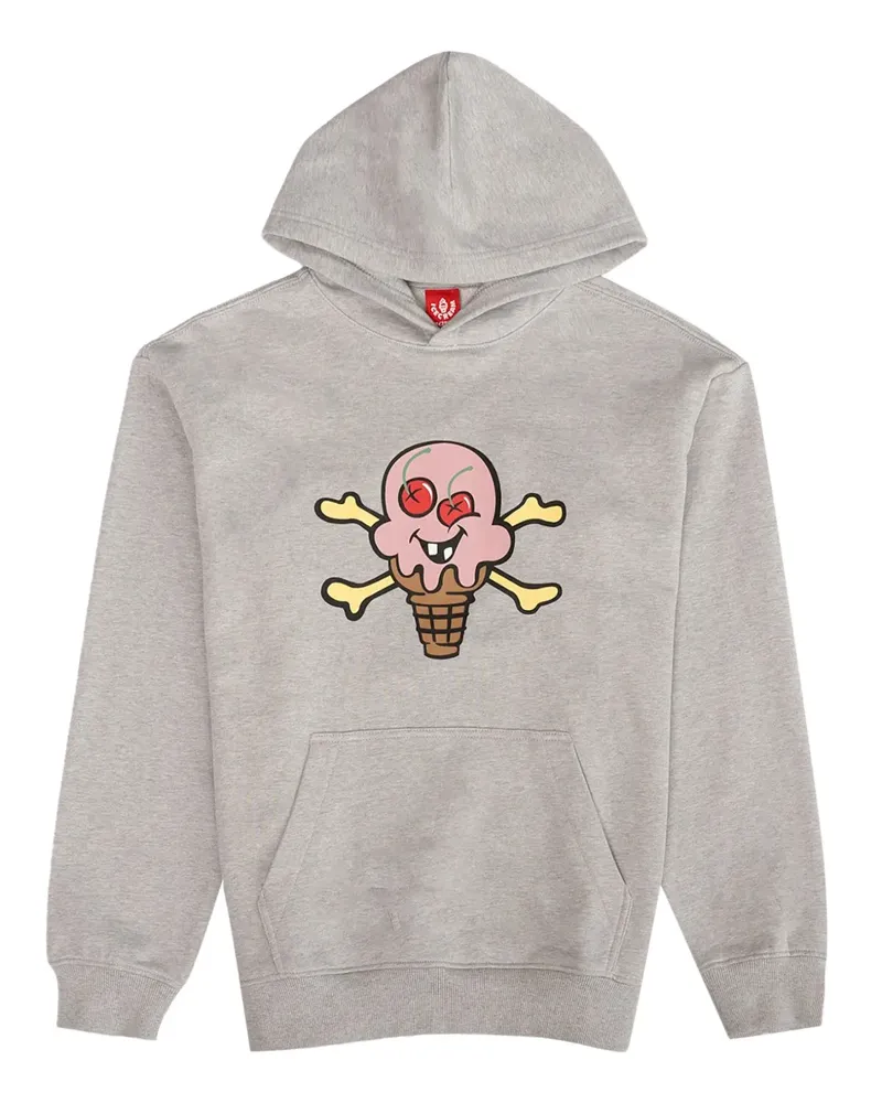 ICECREAM Cones & Bones Hoodie - Grau Grau