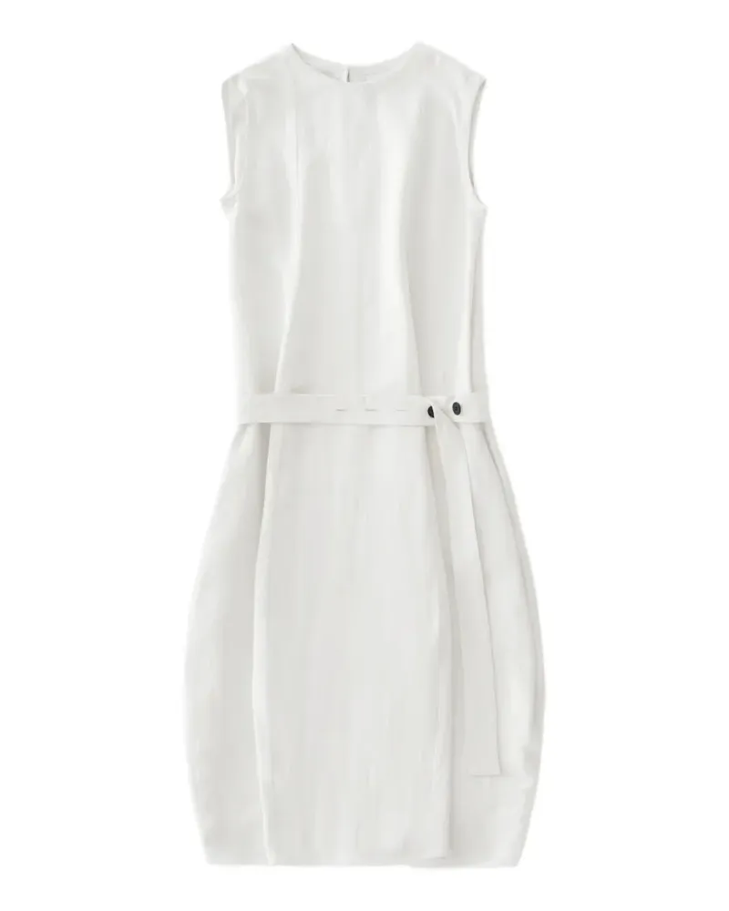 Studio Nicholson Wold belted midi dress - Nude Nude