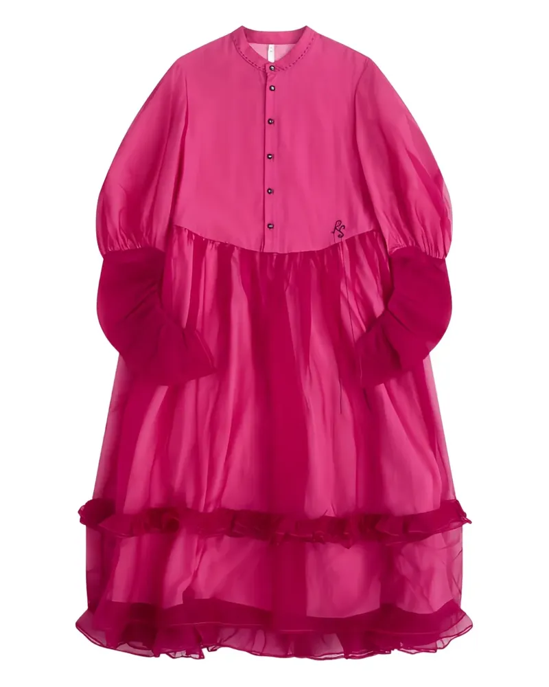 Renli Su ruffled dress - Rosa Rosa