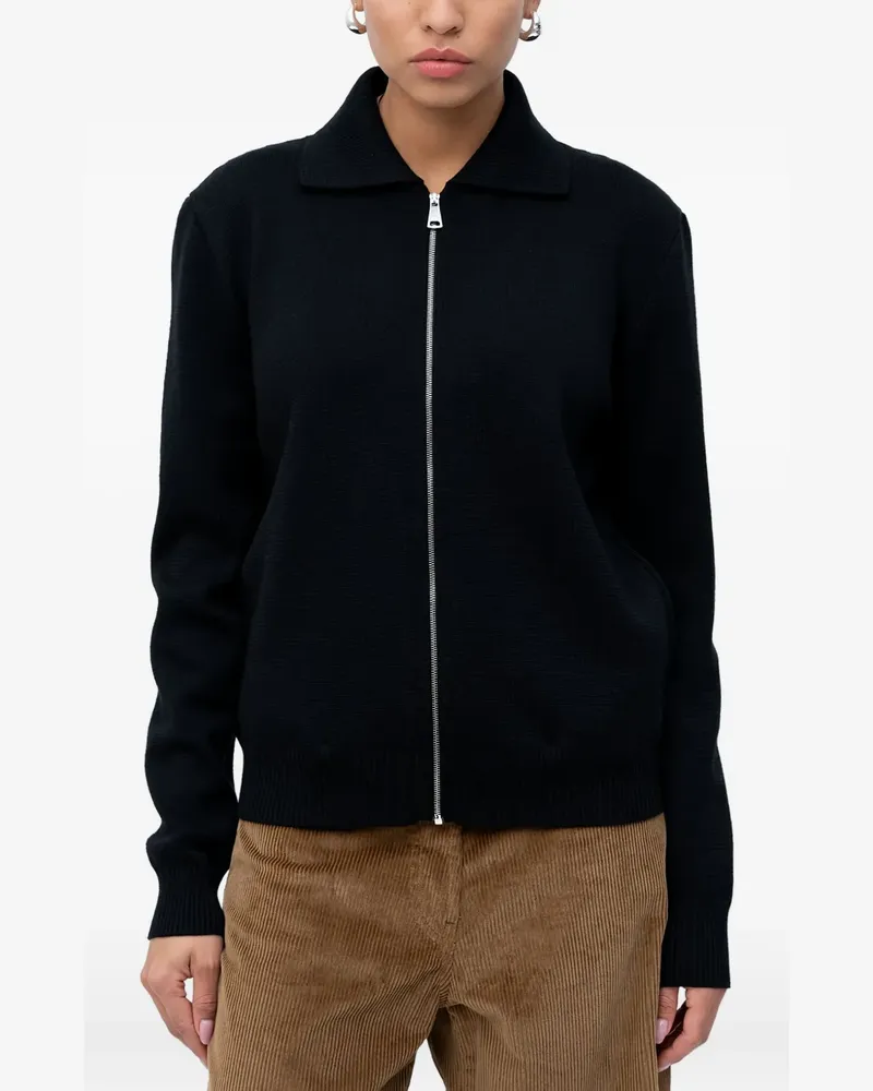 N° 21 zip-fastening cardigan - Schwarz Schwarz