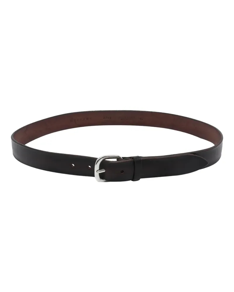 Orciani Bull soft-leather belt - Braun Braun