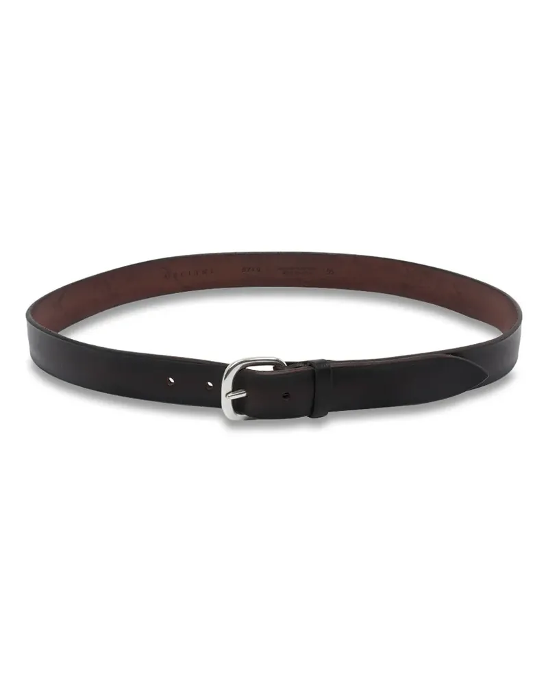 Orciani Bull soft-leather belt - Braun Braun