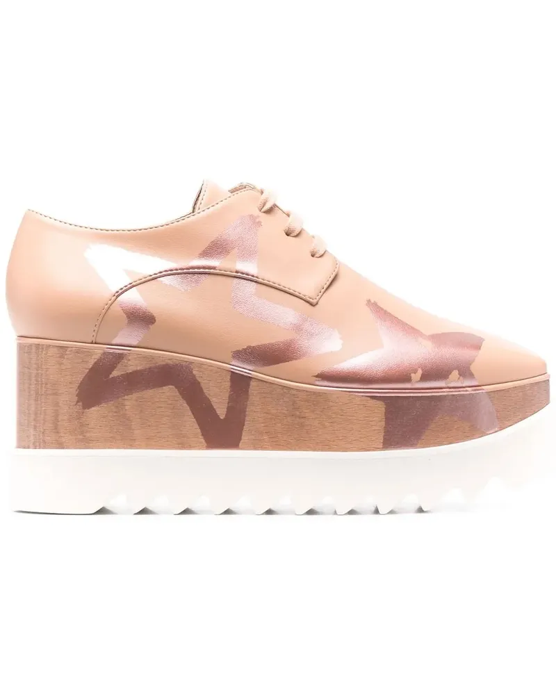 Stella McCartney Elyse Flatform-Sneakers - Rosa Rosa