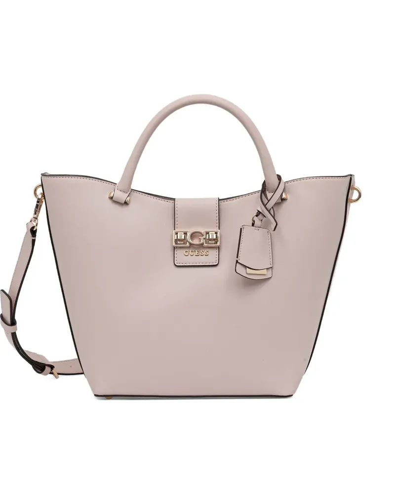 Guess Jane logo-detail tote bag - Rosa Rosa