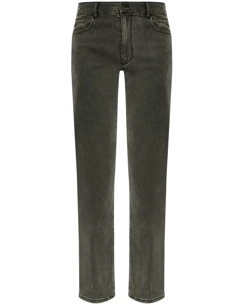 Emporio Armani Jeans aus Baumwollstretch - Grau Grau