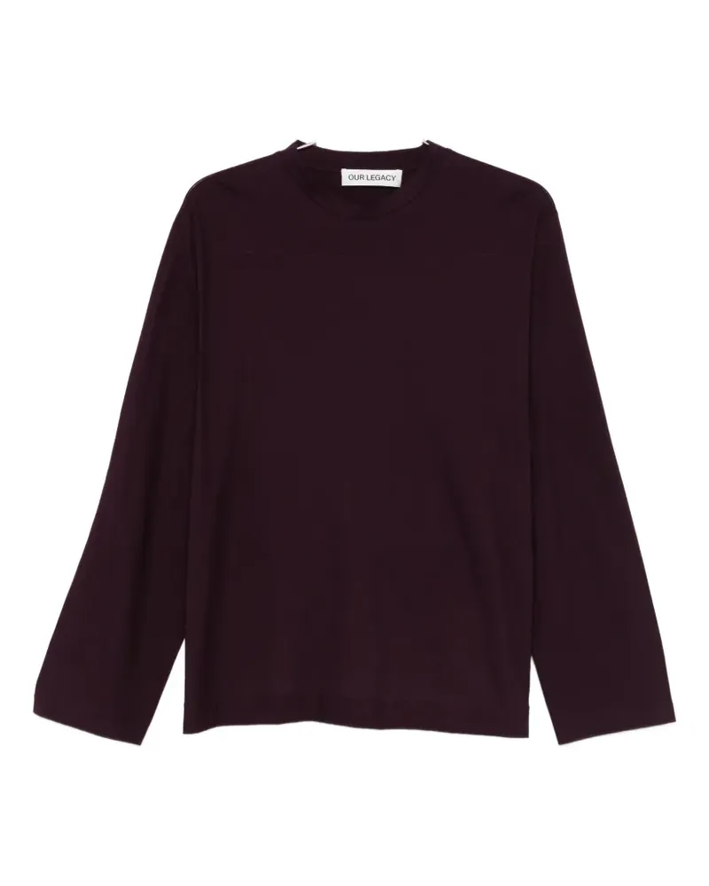 Our Legacy long-sleeve T-shirt - Violett Violett