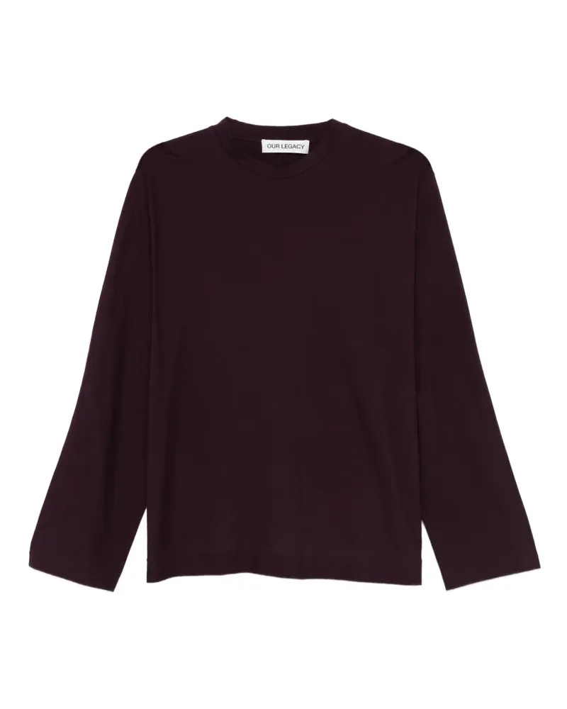 Our Legacy long-sleeve T-shirt - Violett Violett