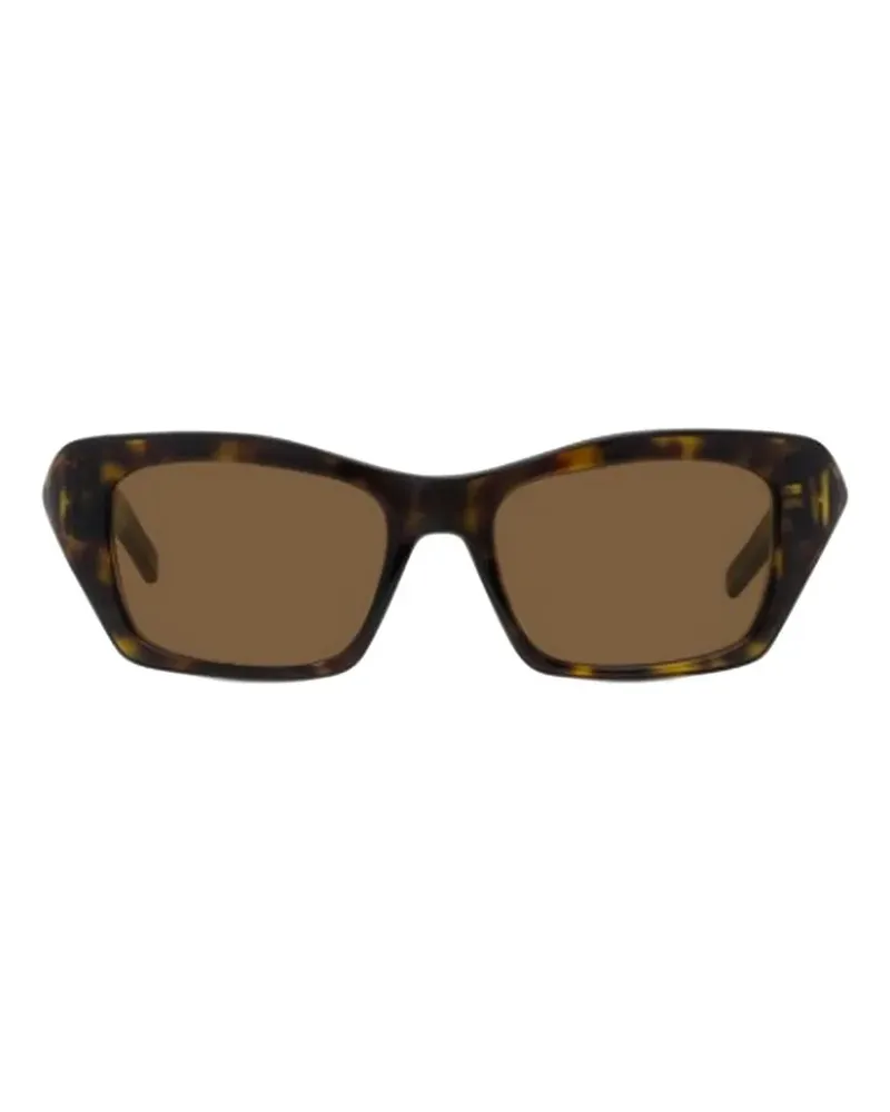 Givenchy 4G Liquid rectangle-frame sunglasses - Braun Braun
