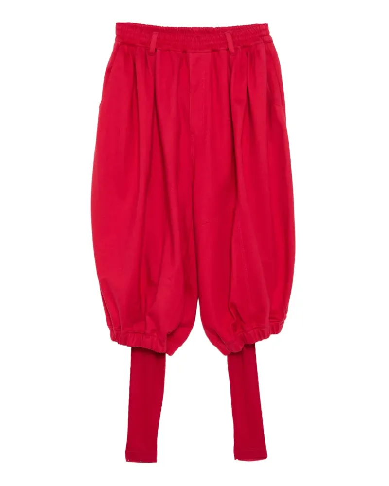 SONGZIO bias sarouel sweat pants - Rot Rot