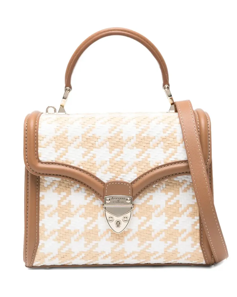 Aspinal of London Mayfair Mini-Tasche - Nude Nude