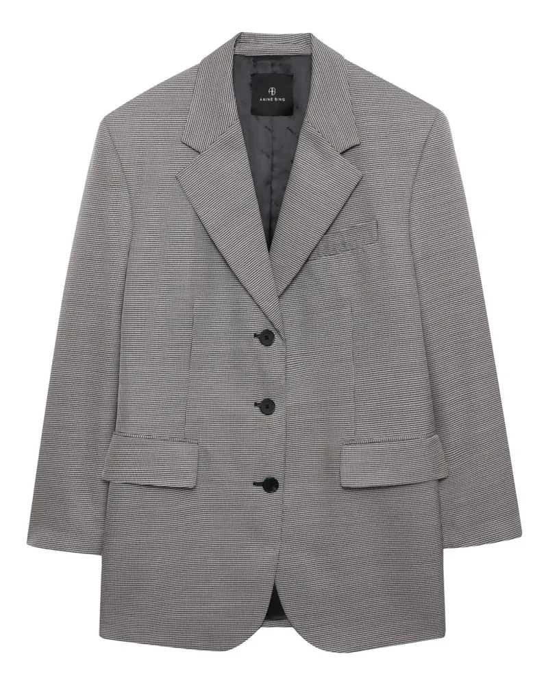 Anine Bing Sara Blazer - Schwarz Schwarz