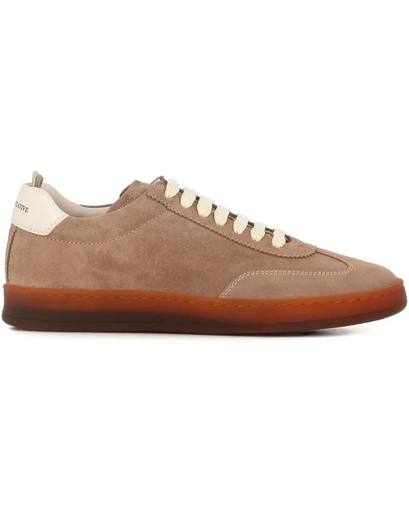Officine Creative Italia Sneakers aus Wildleder - Nude Nude