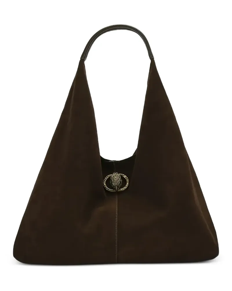 Kurt Geiger Große Chelsea Clutch - Braun Braun
