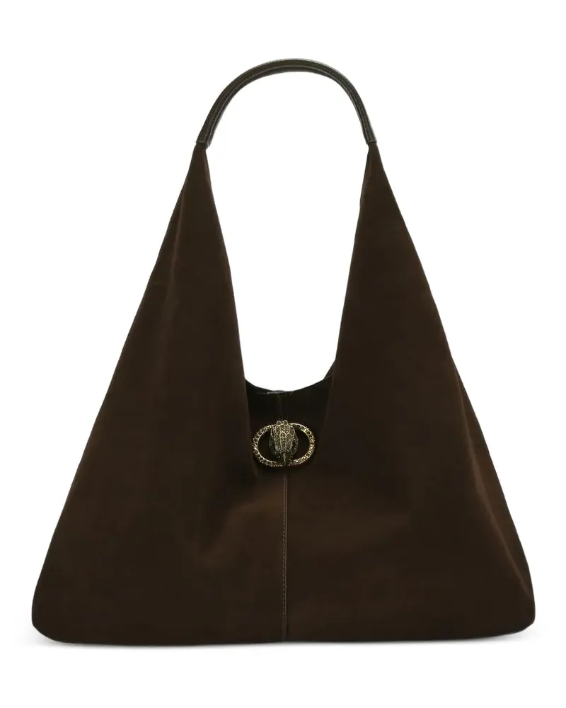 Kurt Geiger Große Chelsea Clutch - Braun Braun