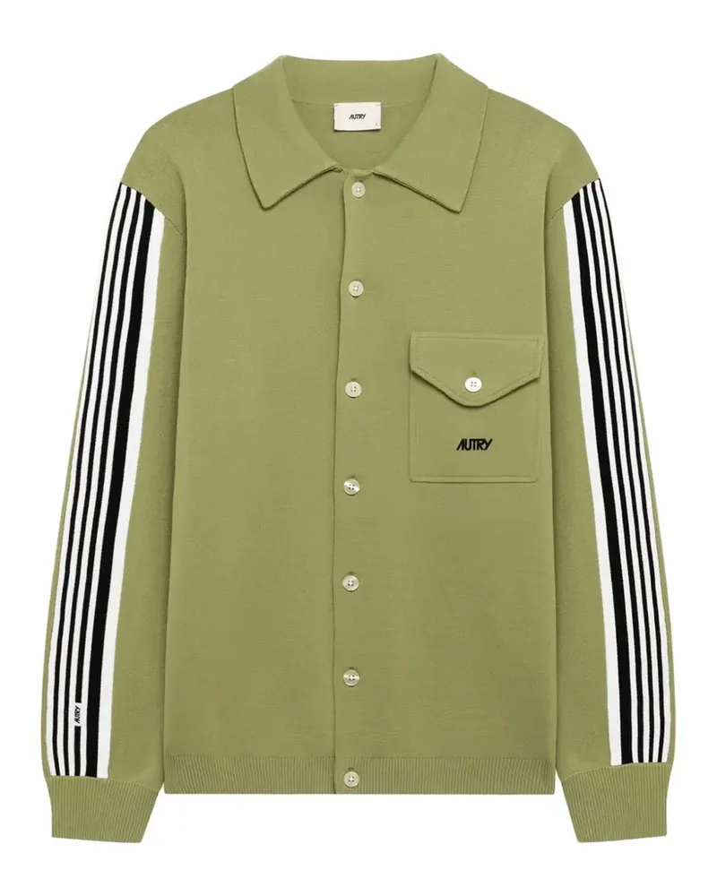AUTRY fine-knit cardigan - Grün Grün