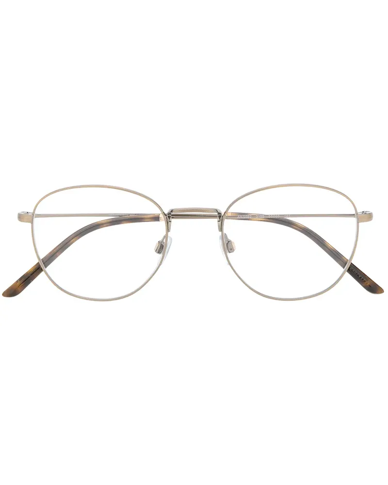 Giorgio Armani Brille mit rundem Gestell - Gold Gold