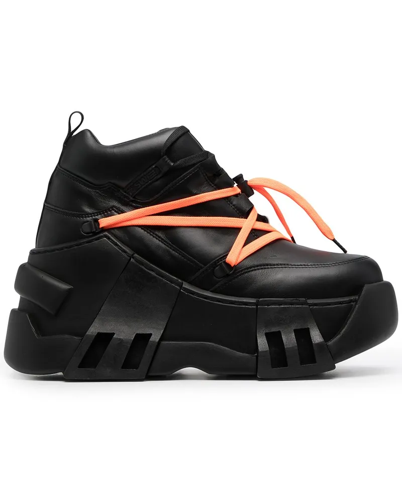 swear Amazon Plateau-Stiefel - Schwarz Schwarz