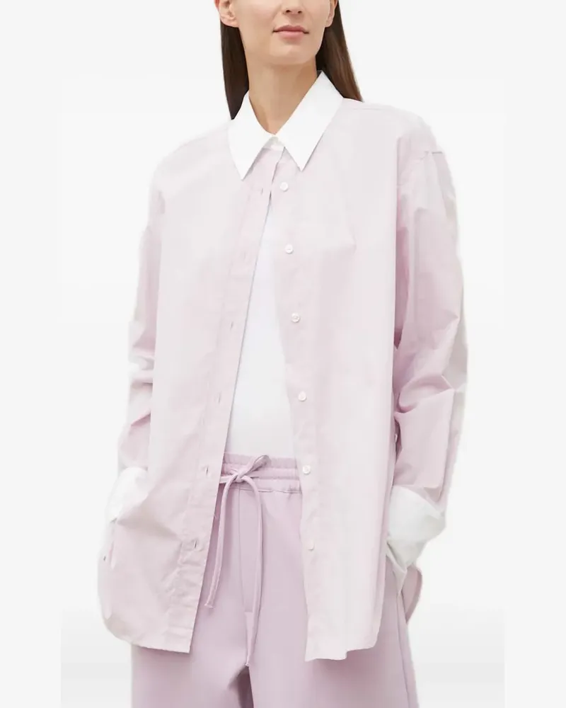 Samsøe & Samsøe Salovas Hemd mit Kragen - Rosa Rosa