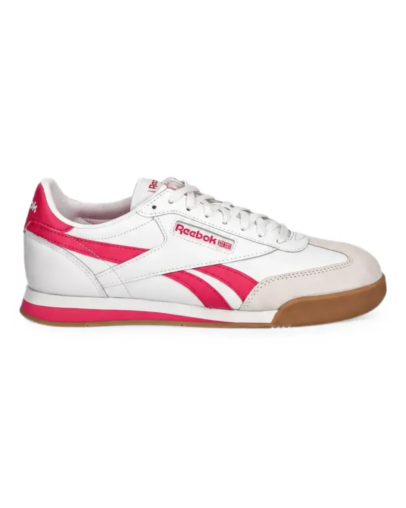Reebok Gestreifte Sneakers - Weiß Weiß