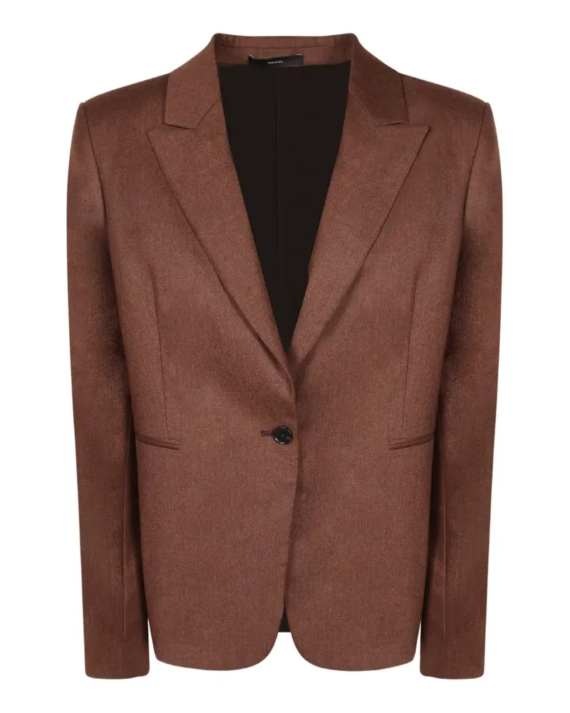 Paul Smith single-breasted peak-lapels jacket - Braun Braun