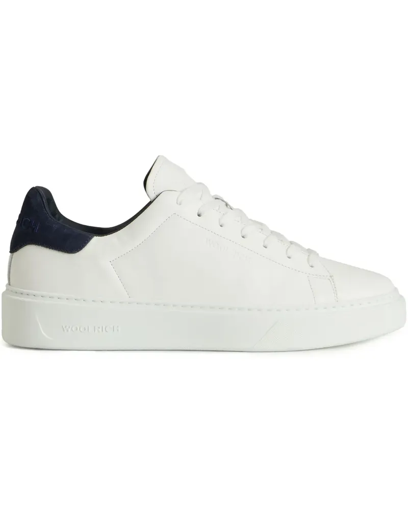 Woolrich Classic Court Sneakers - Weiß Weiß