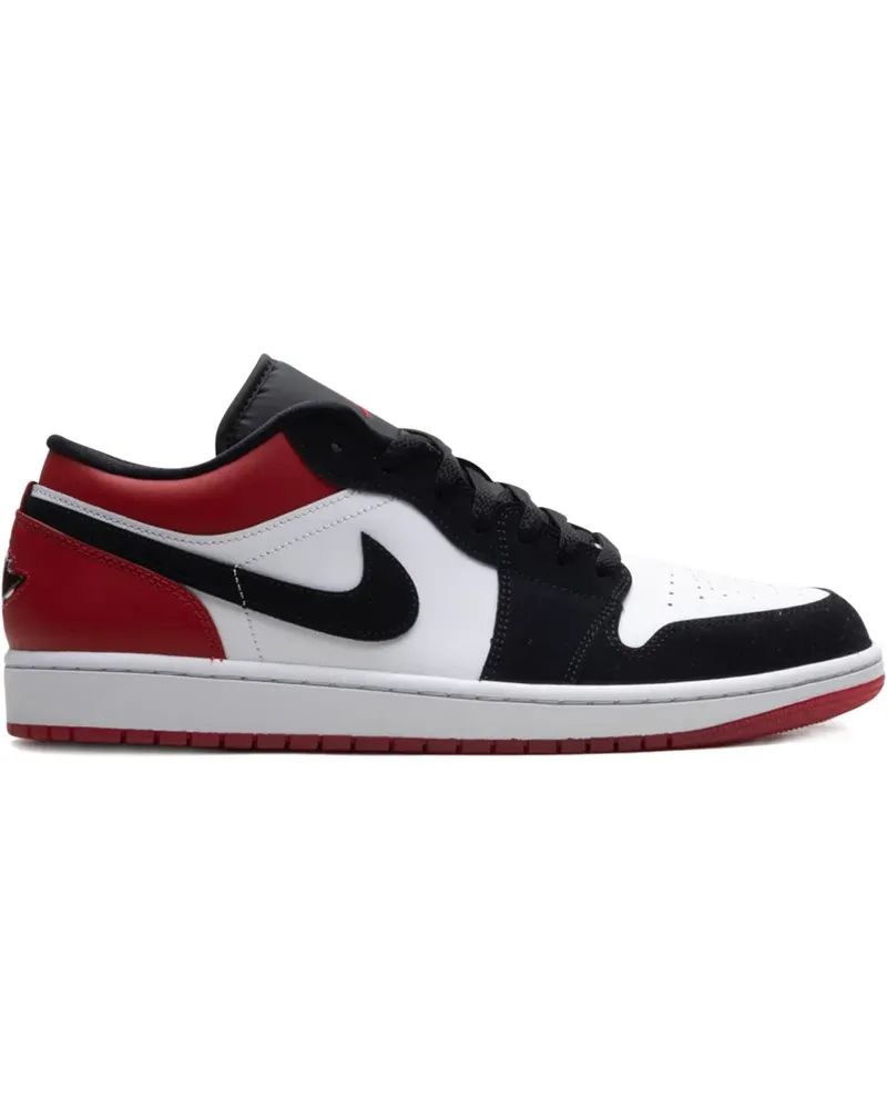 Jordan 1 Low "White/Varsity Red/Black" Sneakers - Rot Rot