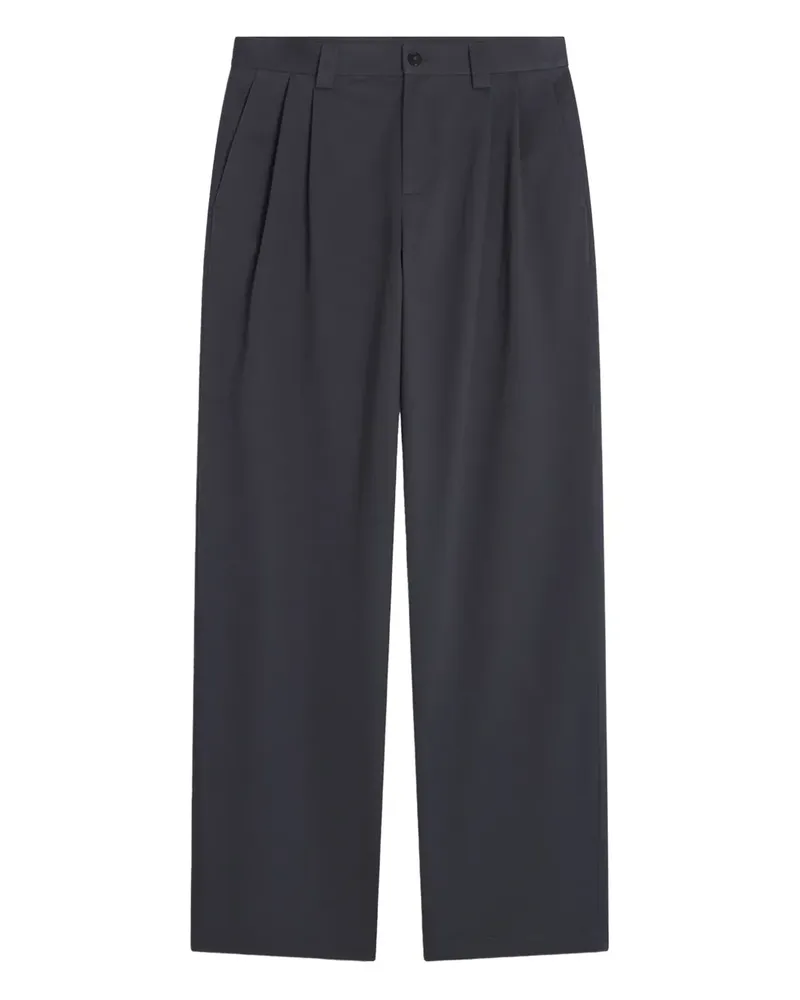 Kitsuné Klassische Bundfaltenhose - Grau Grau
