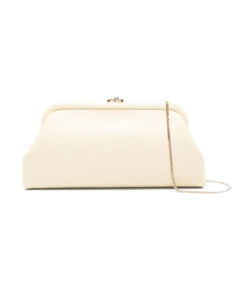Jimmy Choo Skylar Clutch mit Kette - Nude Nude