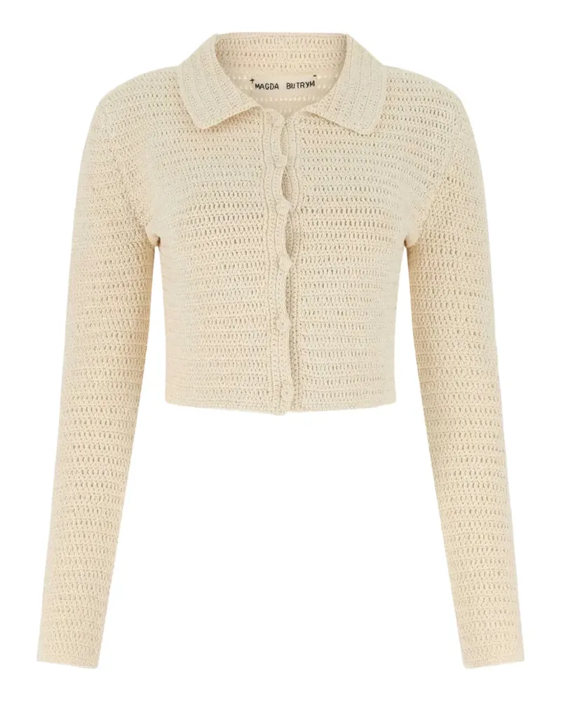 Magda Butrym crochet shirt - Nude Nude