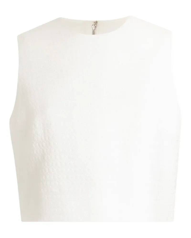 Dolce & Gabbana Top aus Seide - Weiß Weiß